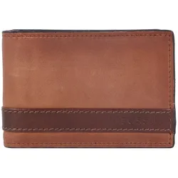 Fossil Quinn Geldbörse Leder 11 cm Geldscheinklammer Portemonnaies   Braun Herren 