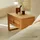 Tikamoon Nachtschrank 40 x 30 x 50 cm Beige
