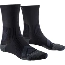 X-Socks Bike Expert Crew Socken Schwarz 39-41