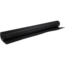vidaXL Balkonverkleidung 500 x 80 cm Schwarz Rattan