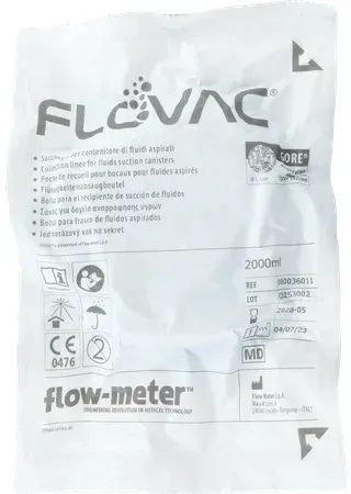 SP20 Flovac Einwegbeutel Mit Hydrophobem Filter 2l