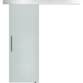 Homcom Glasschiebetür rechts 90 x 205 cm satiniert