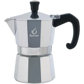 Forever Miss Moka Prestige 3 Tassen Aluminium