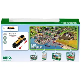 BRIO Goldene Batterielok mit Licht und Sound (63363000)