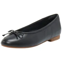 CLARKS Fawna Lily Ballerinas Black Leather 38