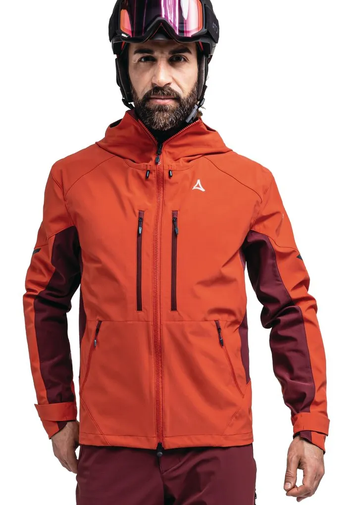 Schöffel Softshelljacke Matrei (hohe Atmungsaktivität) orange Herren