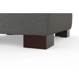 sit&more Hocker SIT & MORE "Luxor", grau, B:60cm H:41cm T:60cm, Luxus-Microfaser ALTARA NUBUCK (100% Polyester);Soft clean (98% Polyester, 2% Polyamid);Struktur fein (100% Polyester), Hocker, Polsterhocker, auch erhältlich in dem besonders leicht mit Wasser zu