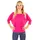 Winshape Damen Ultra leichtes Modal-3/4-Arm Shirt, deep pink M