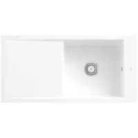 Villeroy & Boch Timeline 60 flat weiß alpin + Handbetätigung