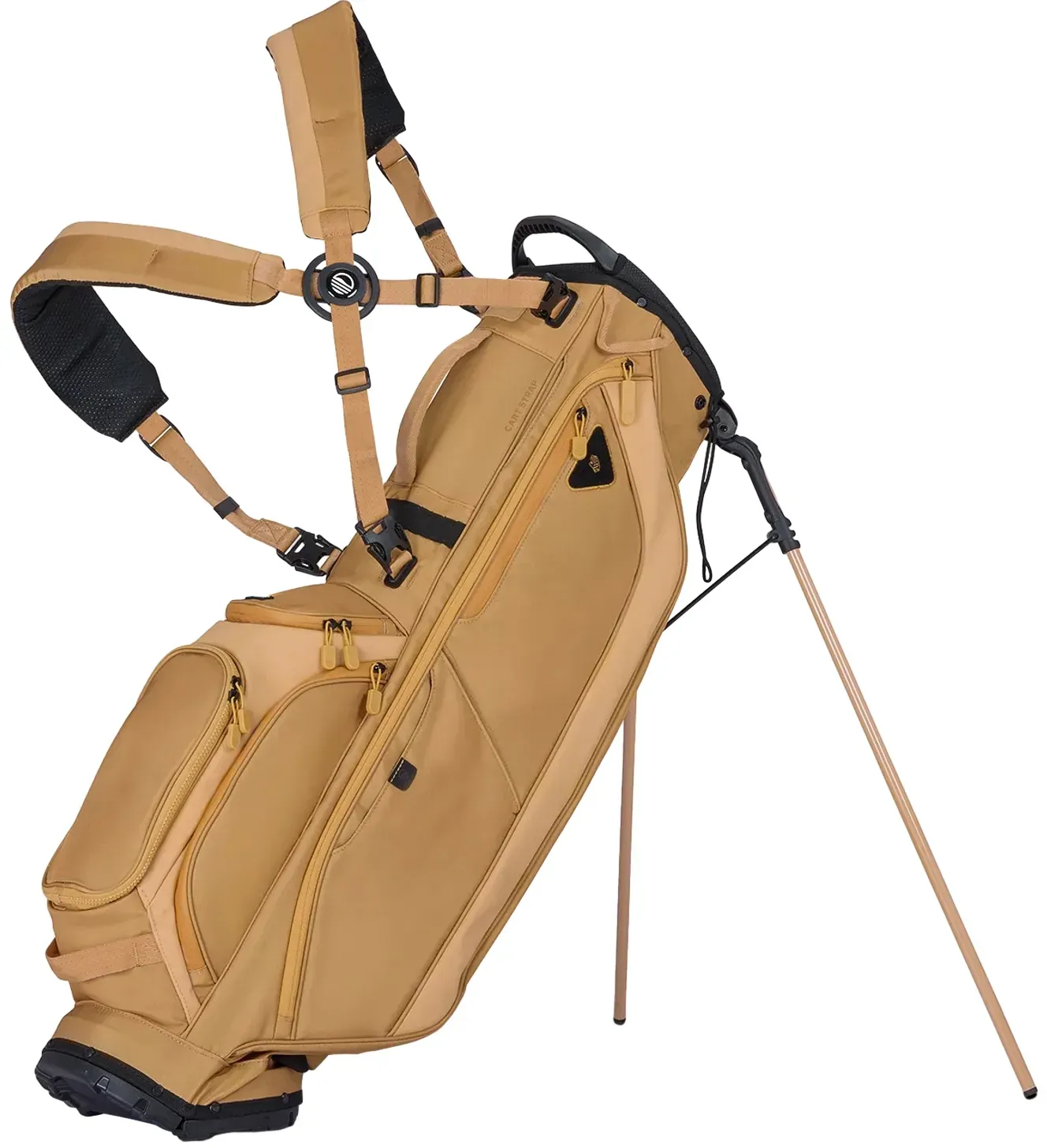 Sunday Golf Standbag Ryder, hellbraun
