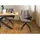 MASSIVMOEBEL24.DE Drehstuhl 61x61x89 Polyester braun