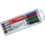 Stabilo Folienstift OHPen universal 4 St. Blau/Grau/Grün/Rot/Schwarz