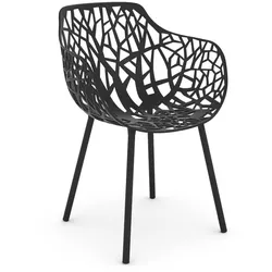 Fast Forest Outdoor Sessel schwarz (2,  Black)