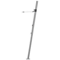 SCHNEIDER SCHIRME Mast, für Sonnensegel, Stahl - silberfarben