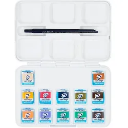 van Gogh Pocket Box Muted Colours Wasserfarbkasten 12 Farben