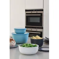 Mepal Cirqula rund blau 11,5 cm 0,5 l 3-teiliges Set