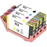Renkforce HP 912 schwarz + CMY 6ZC74AE
