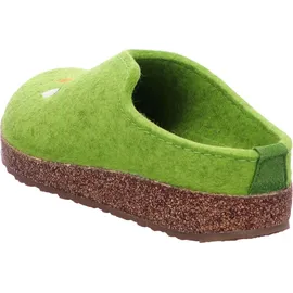 HAFLINGER Hausschuhe in Grün | Gr.: 40