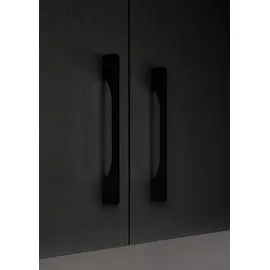 BASIC by Balculina Winkelküche L-Form Turin 300 cm schwarz
