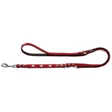 Hunter Hundeleine 200cm + Halsband Swiss - Größe - rot