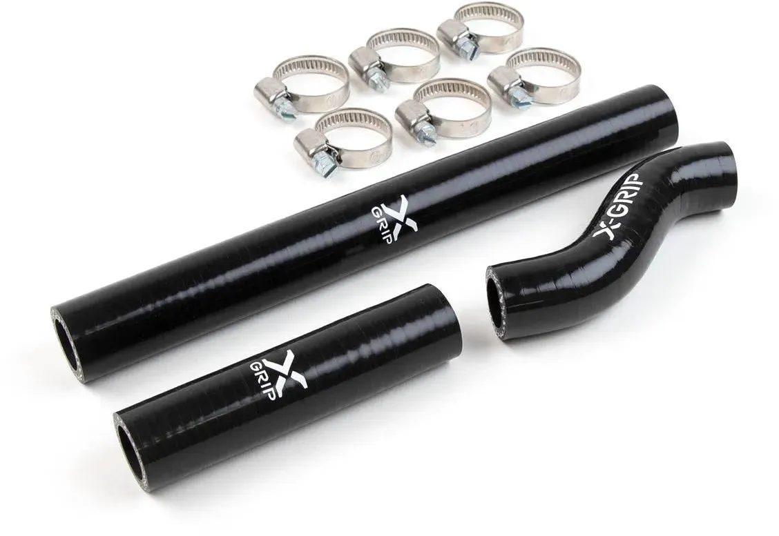X-GRIP Silikon-Kühlerschlauch - Schwarz