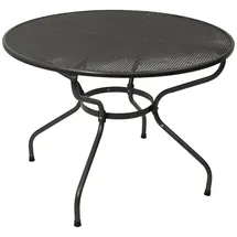 MWH Das Original Verso Gartentisch Ø 105 x 74 cm eisengrau