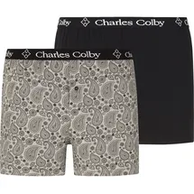 Charles Colby LORD PALLONY grau/schwarz 3XL 2er Pack