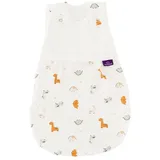 Träumeland Schlafsack LIEBMICH Dinolino 56/62, Weiß, 56/62