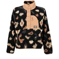Protest Xena Outdoor Button Fleece - True Black -