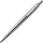 Parker Kugelschreiber Jotter Edelstahl silber, Schreibfarbe: blau,