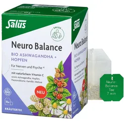 Neuro Balance Bio Ashwagandha+Hopfen Tee Salus