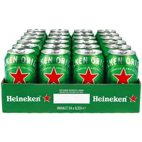 Heineken 5,0 % vol 0,33 Liter Dose, 24er Pack