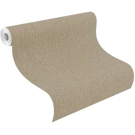 Rasch Textil Vliestapete Kimono 10 m x 0,53 m 407914 Braun