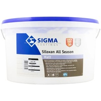 Sigma Siloxan All Season Matt Fassadenfarbe 12,5L weiss Silikonharzfassadenfarbe