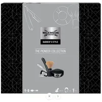 Wilkinson SWORD Barber's Style - The Pioneer Collection (Rasiermesser, 5 x Doppeklingen. Rasierpinsel, Rasierseife)