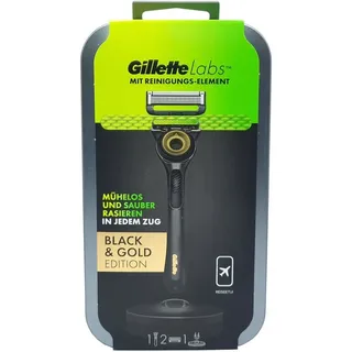 Gillette Labs Rasierer mit 2 Klingen und Reiseetui