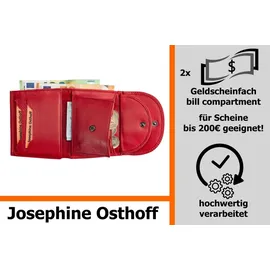 Josephine Osthoff Handtaschen-Manufaktur Josephine Osthoff Geldbörse rot