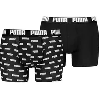 Puma Everyday Aop Boxer Schwarz M 2er Pack