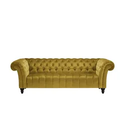 Big Sofa ¦ gelb ¦ Maße (cm): B: 230 H: 74 T: 101