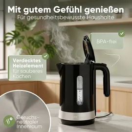 Clatronic WK 3840 1,8 l Schwarz