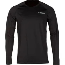 Klim Aggressor -1.0 Funktionsshirt langarm Schwarz XL