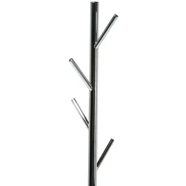 Beliani Kleiderständer 170 x 28 x 28 cm Silber