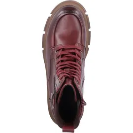 Rieker 91432-35 Schnürstiefel Synthetik Damen rot - Gr. 40