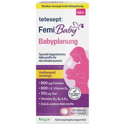 Tetesept Femi Baby Babyplanung Filmtabletten