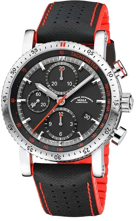 Mühle-Glashütte Chronograph Teutonia Sport I M1-29-63 NB - silber