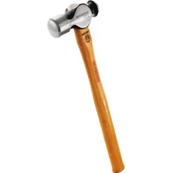 Facom Schlosserhammer mit kugelförmiger Schlagfläche Hickory-Stiel Ø Schlagfläche ca. 26 mm
