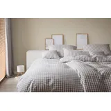 ELEGANTE Lilly Kariert Graphit 155 x 220 cm + 80 x 80 cm
