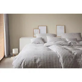 ELEGANTE Lilly Kariert Graphit 155 x 220 cm + 80 x 80 cm
