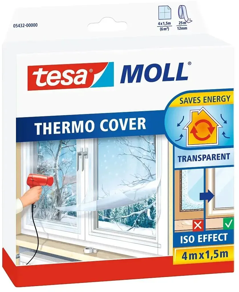 TESA 05432-00000-02 Fensterfolie 1500 mm Selbstklebend