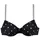 S.Oliver Bügel-Bikini-Top Damen schwarz-weiß Gr.38 Cup C